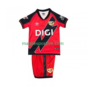 Completo Calcio Rayo Vallecano Bambino Divisa Trasferta 2025-2026